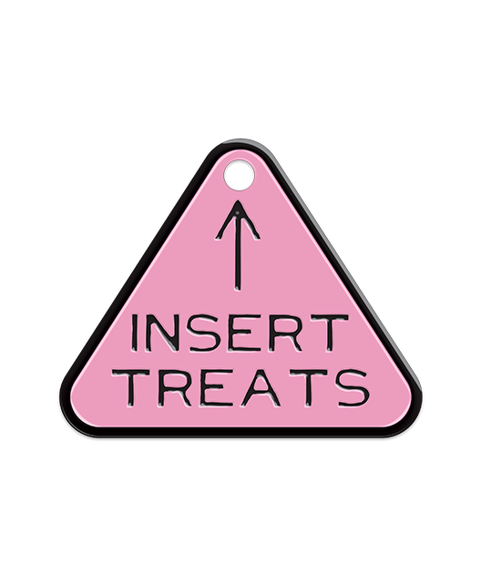 Insert Treats Pet Tag - Pet Dandy - Petdandy - Emoji Pet Tags - Fun Pet Tags